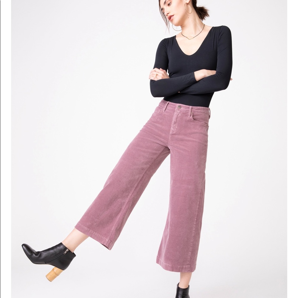 Purple Cord Pants